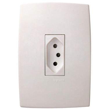 Imagem de Conjunto De Tomadas 2p+ T Pb 4x2 10a - 615076 - Pial Cj.tomada 2p+t Pb 4x2 Pplus 10a Pial 615076