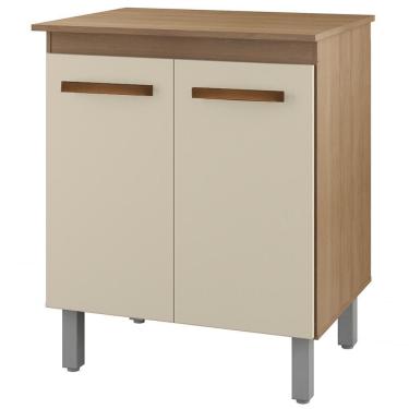 Imagem de Balcao Multiuso 70cm 2 Portas 9240 Savana Off White Mobbs Savana Off White