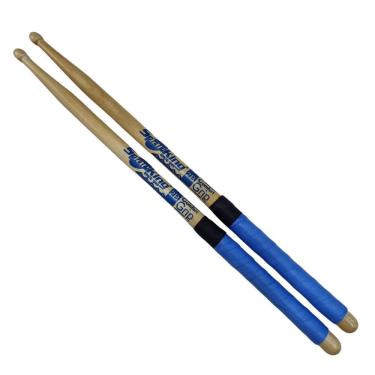 Imagem de Baqueta 2B Ponta Madeira Comfort Grip Azul Spanking