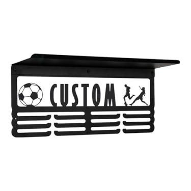 Imagem de Vaveren Suporte para medalhas, expositor de troféus, portátil e, para guardar medalhas de futebol, natação, vôlei e karatê.