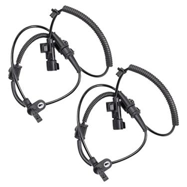Imagem de TRQ Conjunto de sensor de velocidade da roda ABS frontal compatível com 11-14 Cruze 11-15 Volt 12-17 Verano