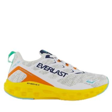 Imagem de Tênis Everlast Climber Run Branco e Amarelo 44