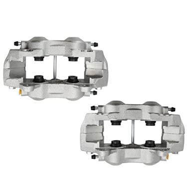 Imagem de IRONTEK 187019 187020 Pinça de freio traseira do lado do motorista e do passageiro adequada para 1965-1967 e 1969-1982 para Chevrolet Corvette para Chevy Corvette traseira esquerda e direita novo