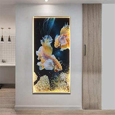 Imagem de Luminária de parede contemporânea para interiores, minimalista e elegante, com efeito mural criativo para sala de estar, quarto, sala de jantar, escritório, entrada, casa, hotel, corredor, i
