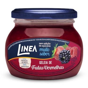Imagem de Linea Geleia de Frutas Vermelhas 230g (Sem Adição de Açúcar)