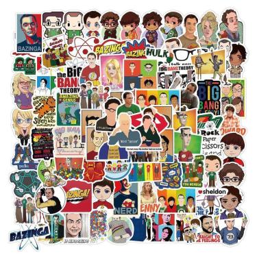 Imagem de Adesivo Big Bangs Anime Vinyl Cartoon 100 unidades para impermeabilização