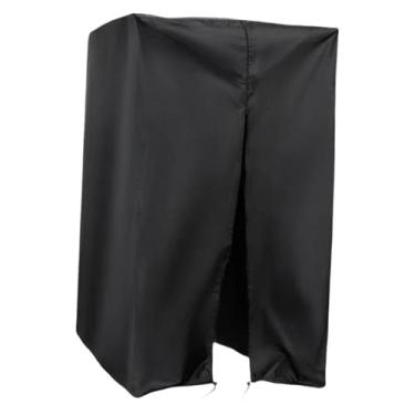 Imagem de YIJU Capa protetora para barra fixa, acessório de ginástica, à prova de poeira, para uso doméstico, equipamento de treino premium na cor preta, Altura 209 Cm