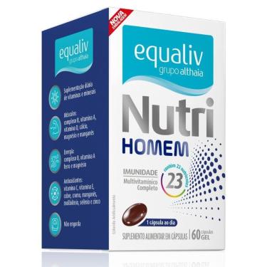 Imagem de Multivitaminico Nutri Homem Imunidade 60 Caps - Equaliv-Unissex