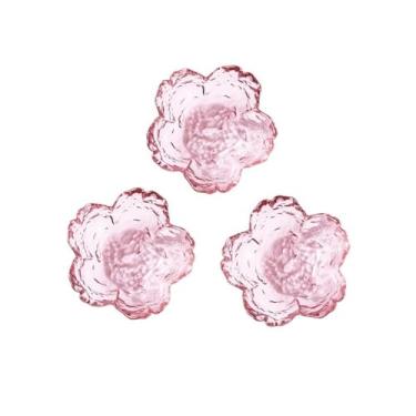 Imagem de prato de lanche 3 peças Molheiras Prato de Vidro Tigela Molho Sorvete Pratos Pequenos Jantar Utensílios Cozinha tigela de sopa