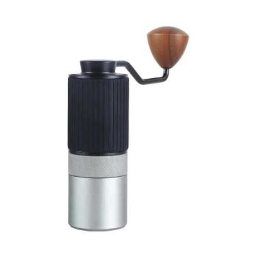 Imagem de Moedor De Café Manual Profissional Em Aço Inoxidável Com Ajuste De Moa