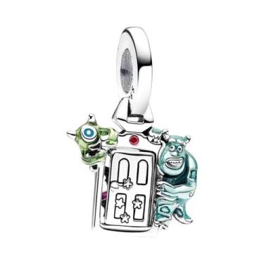 Imagem de Pulseira De Prata 925 Disney Pixar Monsters Com Contas, Joia Feminina,