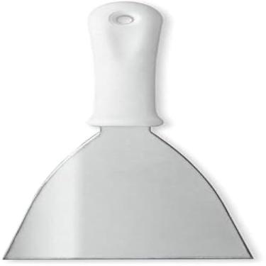 Imagem de Espatula para cozinhar, fina, flexivel, virar e espalhar alimentos, aco inox, preciso