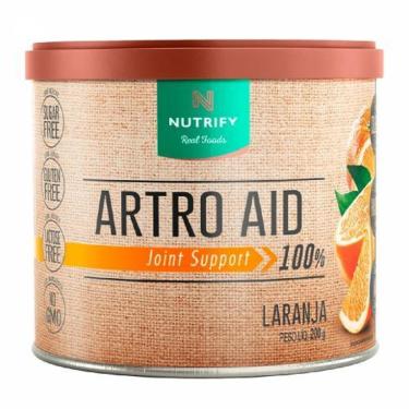 Imagem de Pré Treino Artro AID Sabor Laranja 200g Nutrify-Unissex