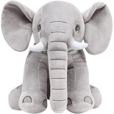 Imagem de Pelúcia Infantil Elefantinho Cinza 10742 Buba, Cinza, Elefante