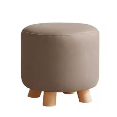 Imagem de FAMEOYA Banco de sapatos de madeira moderno minimalista entrada para sala de estar nórdico banco de troca de sapatos para casa pequeno banco baixo para chuveiro interno (B)