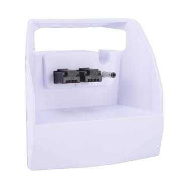 Imagem de YWBL-WH Estação de Acoplamento Gigabit, Hub Ethernet de 4 Portas Com 1 Porta WAN e 3 Portas LAN, 10 100 1000 Mbps Adaptável, Plug and Play, Montável Em Parede, para Casa, RV, Camping