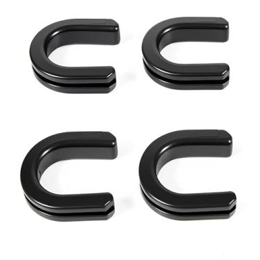 Imagem de Arlequina para bagagem, suporte lateral para montagem em placa lateral, serve para Harley Touring Sissy Bar encosto 1987-2025 (preto nº 4)