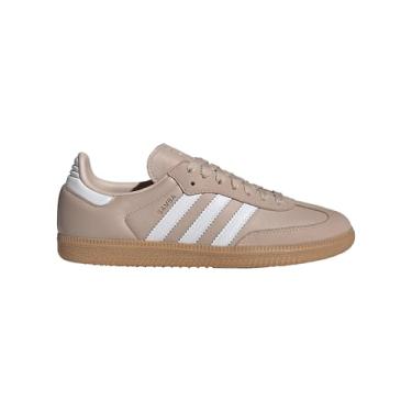 Imagem de adidas Tênis feminino Gazelle Indoor, Wonder Taupe/Cloud Branco/Dourado Metálico, 38 BR