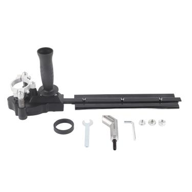 Imagem de Adaptador para aparador de sebes Kit de fixação para rebarbadora Converter Esmerilhadeira angular elétrica em aparador de sebes para aparar sebes Arbustos Arbustos Pequenos Ramos