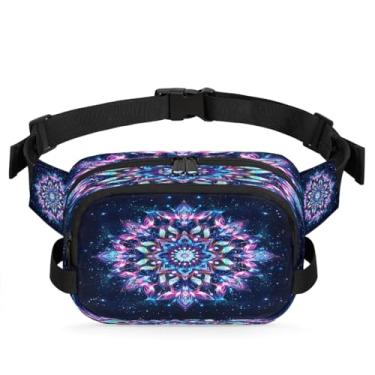 Imagem de Pochete de flores coloridas de girassol para mulheres e homens com alça ajustável, bolsa transversal, bolsa de peito, bolsa de bumbum, Cor 11