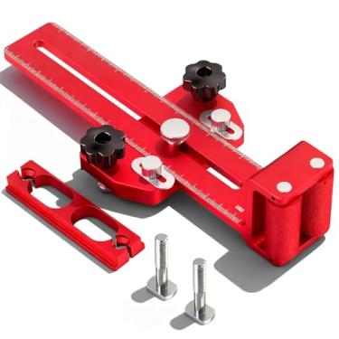Imagem de Rolamento de rolo unidirecional de segurança Thin Rip Jig, guia de gabarito de serra de mesa para cortes repetitivos de tiras estreitas, serve para slot T de 0,9 cm x 3/10.2 cm e ranhura U, slot em T