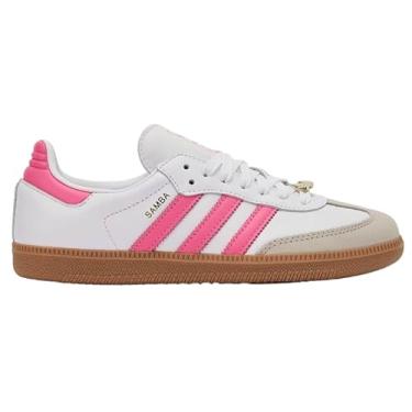 Imagem de adidas Originals Samba OG Tênis feminino, Goma rosa branca, 36