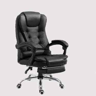 Imagem de Cadeira de Luxo Presidente Ergonômica com Apoio para os Pés