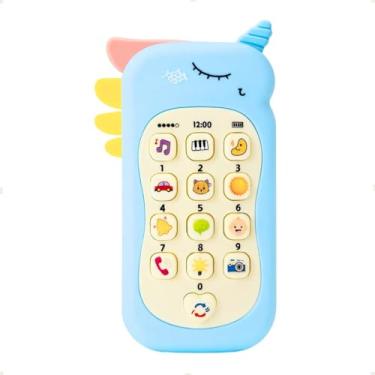 Imagem de Celular Infantil Mordedor Para Bebê Telefone Musical Interativo Educativo Diversão Aprendizado E Alívio Para A Dentição Em Um Só Brinquedo