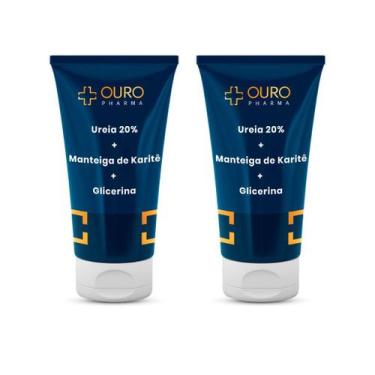 Imagem de Kit 2 unidades Creme Super Hidratante Ureia Manteiga de Karitê e Glice