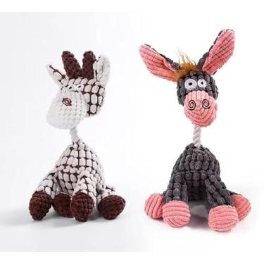 Imagem de Brinquedo de pelúcia para mastigadores agressivos, melhores suprimentos para animais de estimação, brinquedos para mastigar cães, brinquedos de mastigar com dentes limpos para cães pequenos, médios e