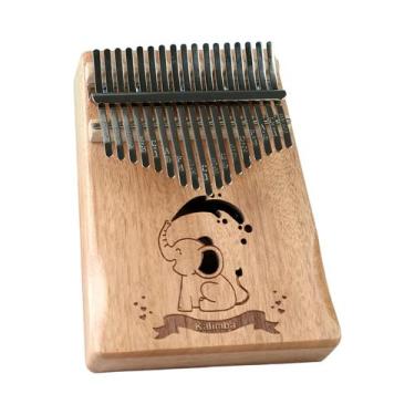 Imagem de Kit De Piano De Polegar Lydesy Kalimba Com 17 Teclas, Afinado Manualme