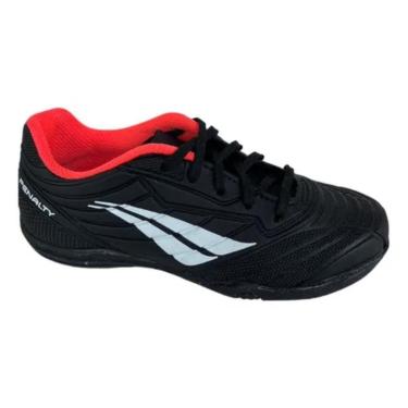 Imagem de Chuteira Futsal Penalty Matis Xxi Infantil - Branco/Preto - Tam 32-Masculino