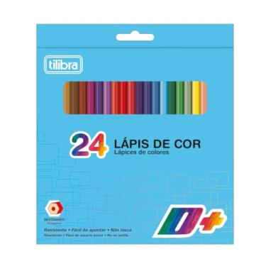 Imagem de Tilibra - Lápis de Cor 24 Cores Sextavado D+