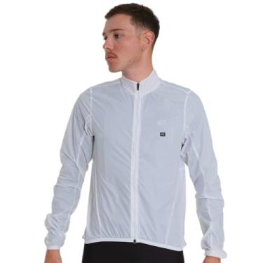 Imagem de Jaqueta Corta Vento de Ciclismo Masculina Márcio May Pro II Branca