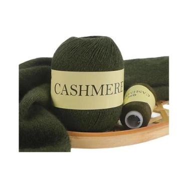 Imagem de Gorro De Bebê Em Lã De Cashmere, 3 Peças De Fios De Crochê Tricotados 