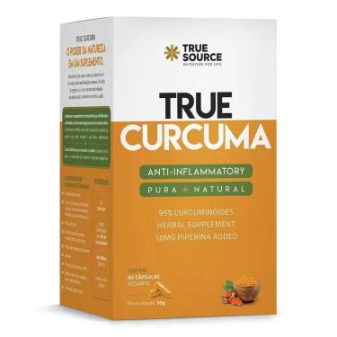 Imagem de TRUE SOURCE CURCUMA 500MG 60CAPS-Unissex