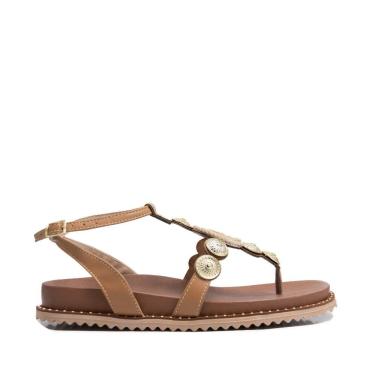 Imagem de Sandalia Papete Unique Marrom 