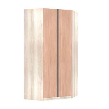 Imagem de Guarda-Roupa Modulado Canto Closet 2 Portas 1 Cabideiro 7 Prateleiras Luciane Móveis