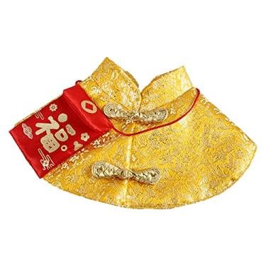 Imagem de Stgfyxgs Capa para Fantasia de Pet, Casaco, Fantasia para Filhote, Roupa para Filhote, Roupa para Festival, Roupa para Gato, S amarelo