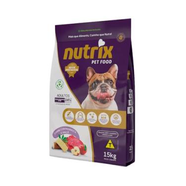 Imagem de Ração NUTRIX High Premium Cães Filhotes Carne Beterraba 15Kg