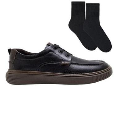 Imagem de Kit Sapatênis Democrata Denim Clash Masculino + P-Masculino