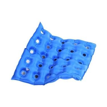Imagem de Almofada Inflável Antiescaras Para Idosos, Almofada De PVC Para Cadeir