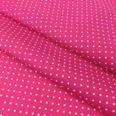 Imagem de Tecido Tricoline Poá 100% Algodão 1m x 1,50m Várias Cores para Artesanato, Patchwork e Costura Criativa -