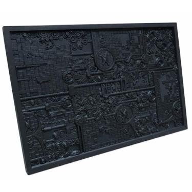 Imagem de Paleta de pincel seco, acessórios de paleta úmida para pintura de miniaturas, paleta de texturas e kits de modelos - escova de secar e ferramenta de raspagem de tinta (A)