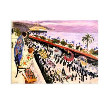 Imagem de Henri Matisse Impressão de Arte Festival de Flores Cartaz Pinturas Famosas Arte de Parede Henri Matisse Decoração de Banheiro Arte Presente para Sala de Estar Home Office Decoração de Parede 55x40cm