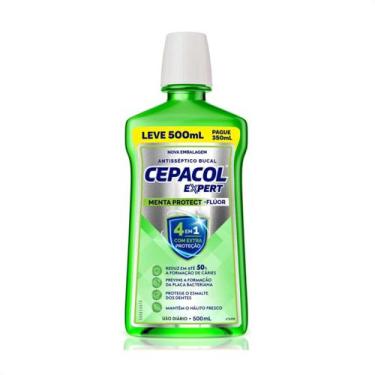 Imagem de Antisséptico Bucal Cepacol Expert Menta Protect+ Flúor 500ml