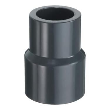 Imagem de HARFINGTON Acoplamento redutor de PVC 1 x 3/10.2 cm acoplamento aumentador/redutor adaptador de encaixes de tubulação DWV redutor de duto para esgoto encanamento tubo de drenagem suprimentos de água