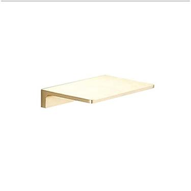 Imagem de Prateleira de chuveiro de banho prateleira de banheiro montada na parede suporte de banho dourado organizador de prateleira de banheiro (cor: 16 cm) (37 cm)