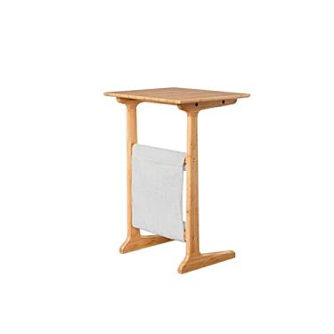 Imagem de Mesas de computador de escritório mesa de centro mesa de sofá portátil mesas laterais sobrecama mesa de cama mesa de jantar 403560 cm/15,7 × 13,7 × 23,6 polegadas (cor: B) (A)