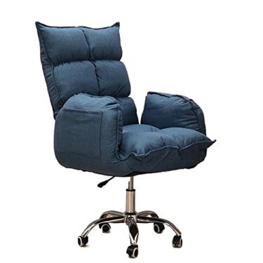 Imagem de BGY Cadeira rolante lazer computador cadeira apartamento casa jogos cadeira estudo encosto escritório cadeira giratória elevação simples (cor: 6) (6) (6)